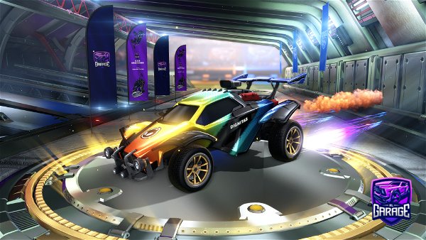 A Rocket League car design from pickuplord