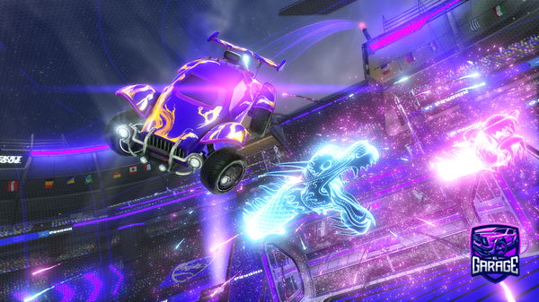 A Rocket League car design from grkd