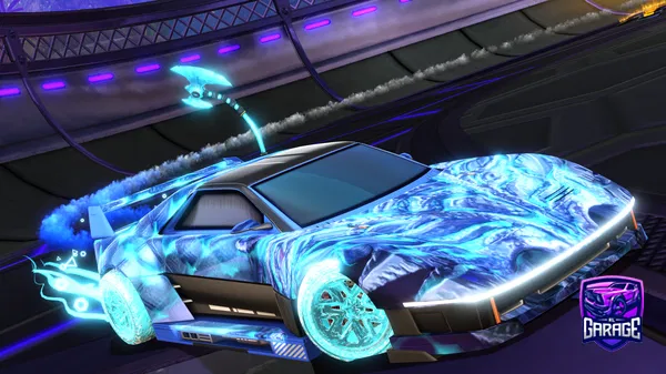 A Rocket League car design from MTGX
