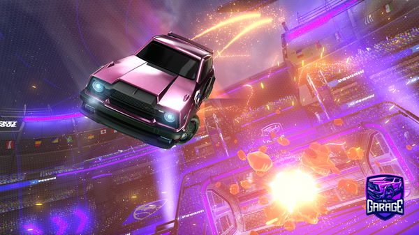 A Rocket League car design from seuuuiiiii