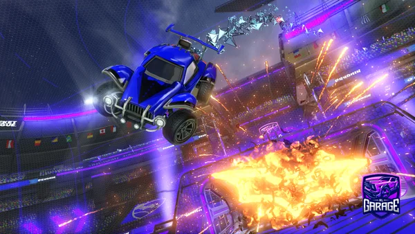 A Rocket League car design from xrenn4n