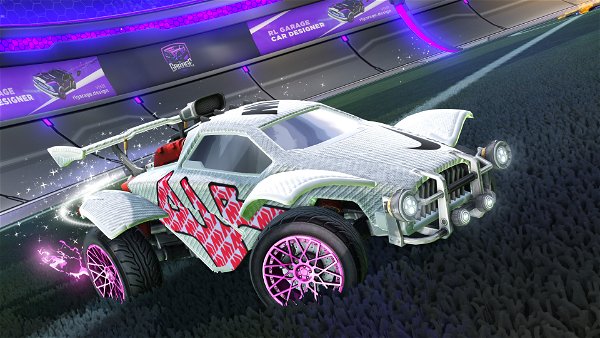 A Rocket League car design from Pinkydieerste