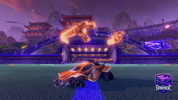 A Rocket League car design from vzluv