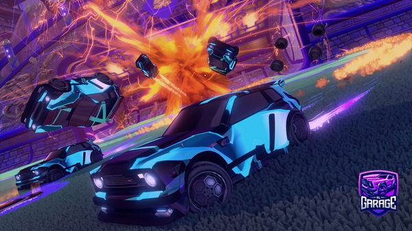 A Rocket League car design from BACK_35