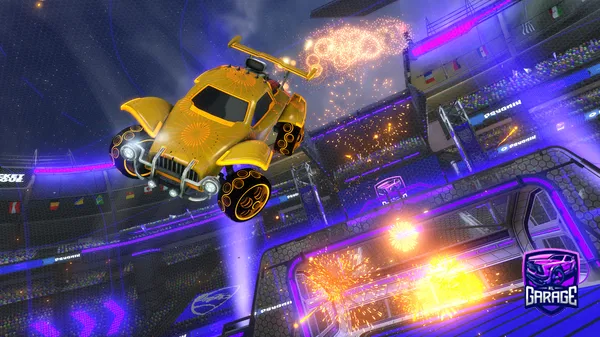 A Rocket League car design from Driprl2009