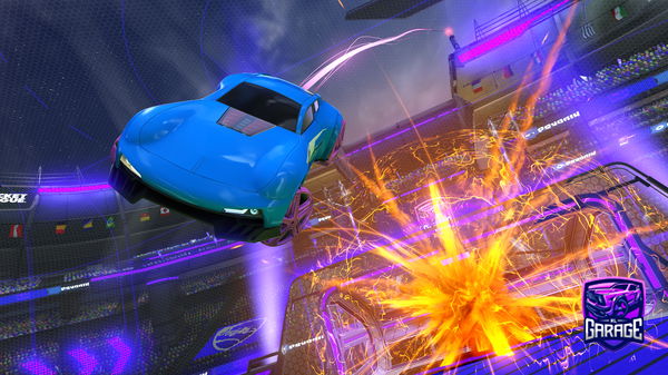 A Rocket League car design from TOMYXXX91