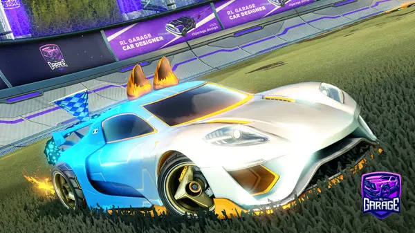 A Rocket League car design from NumerousWall3780