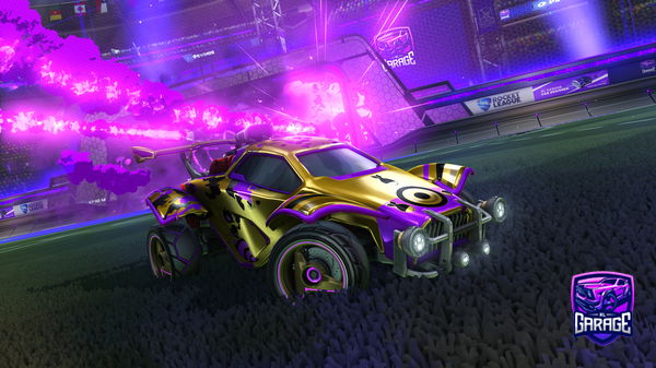 A Rocket League car design from JulGlezL