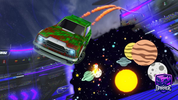 A Rocket League car design from ConBox365