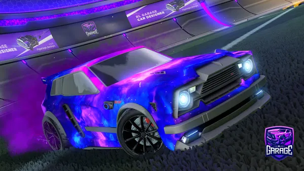 A Rocket League car design from Zaxonius