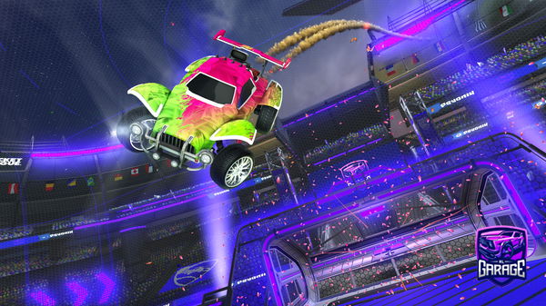 A Rocket League car design from ZEN568