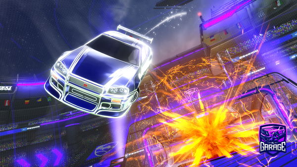 A Rocket League car design from Stxy_