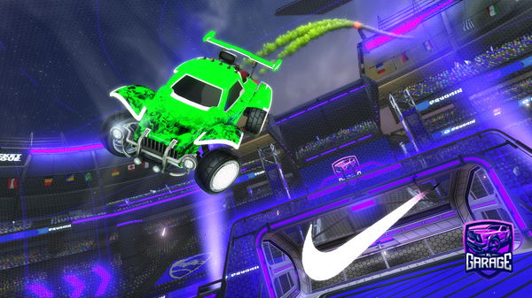 A Rocket League car design from SAVAGE55624