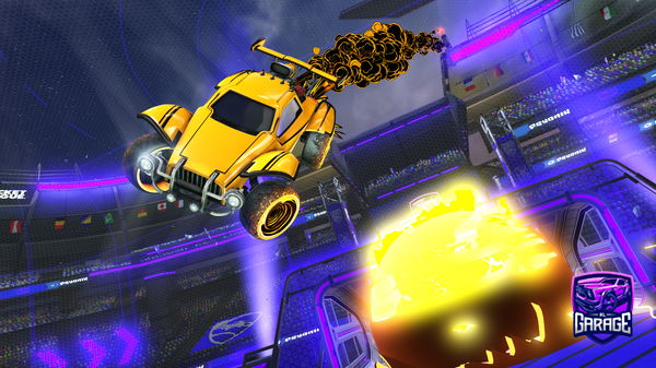 A Rocket League car design from Un1quad