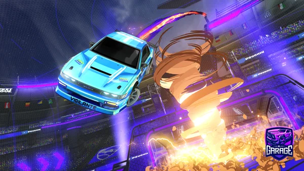 A Rocket League car design from RuloBunny