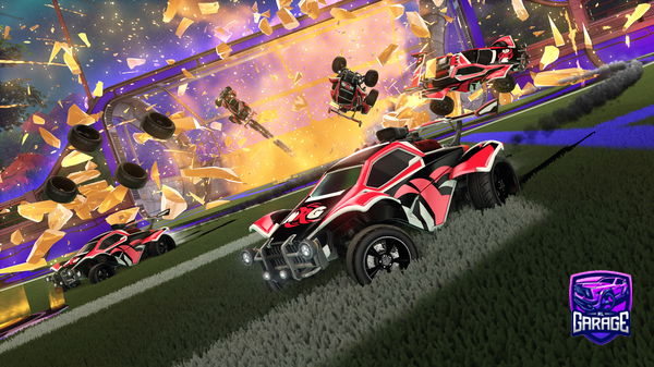 A Rocket League car design from ixzz