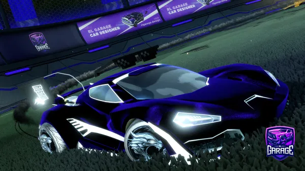 A Rocket League car design from SheepishDart717