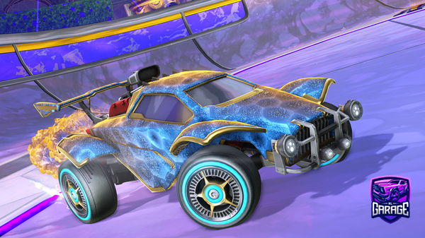 A Rocket League car design from frick_my_tm8