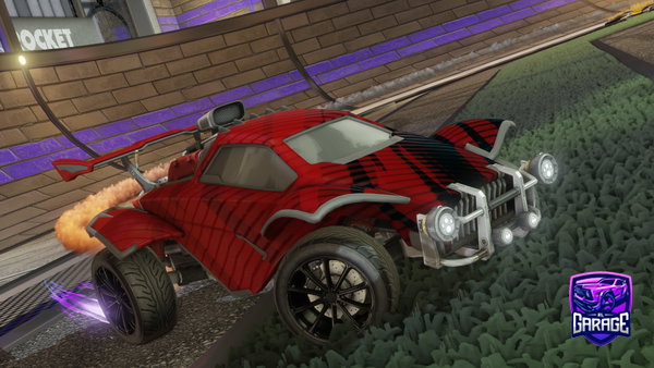 A Rocket League car design from x8r