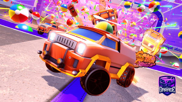 A Rocket League car design from Alphaboyii