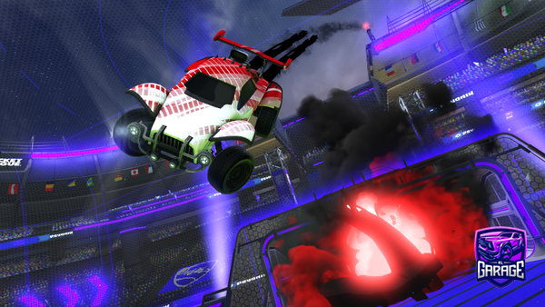 A Rocket League car design from fak3t0m