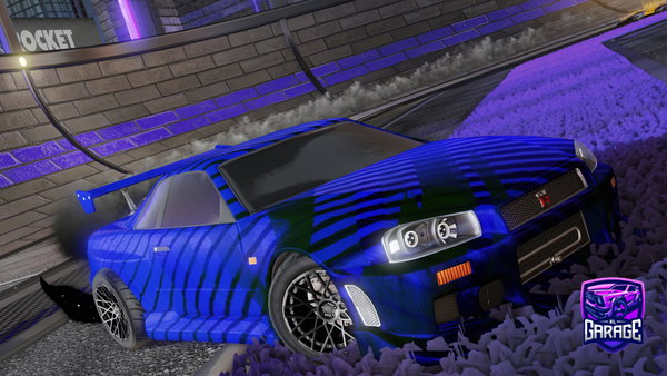 A Rocket League car design from NotVizz