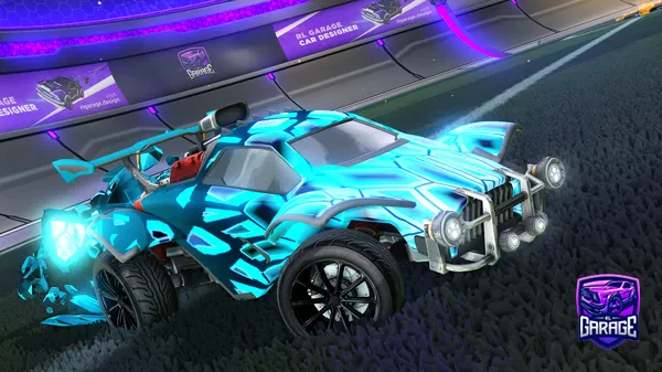 A Rocket League car design from leonprimer