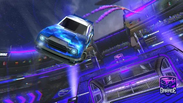 A Rocket League car design from evalek
