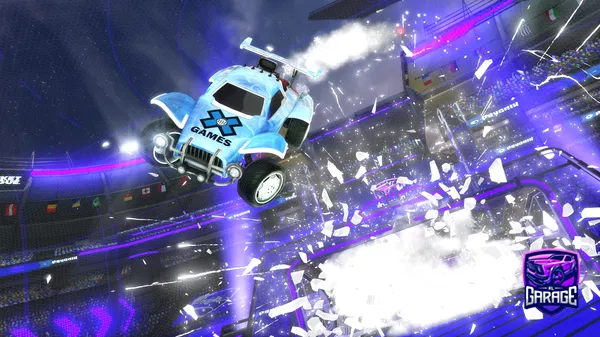 A Rocket League car design from MopZzzy