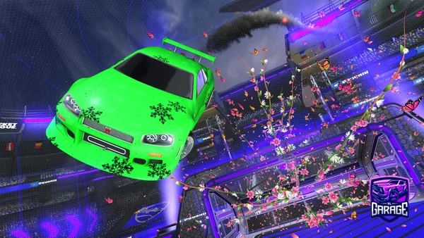 A Rocket League car design from RicckiPs4