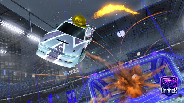A Rocket League car design from Rezzzzzz1
