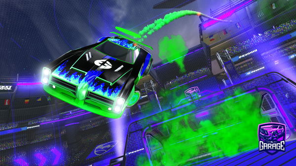 A Rocket League car design from Tradingnoobmerchant