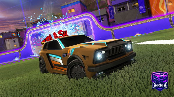 A Rocket League car design from Itz_king_cris