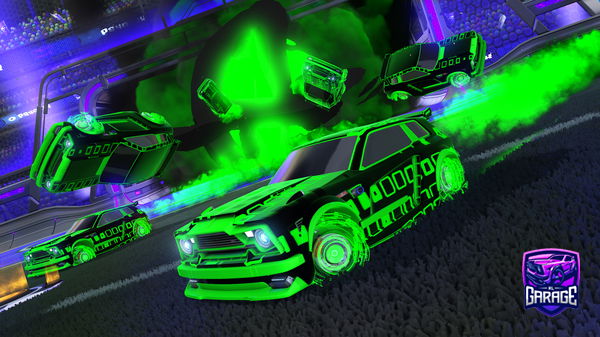 A Rocket League car design from SHOWCAR-10