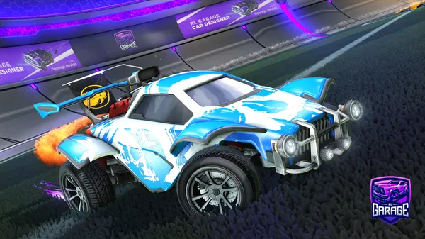 A Rocket League car design from yxas
