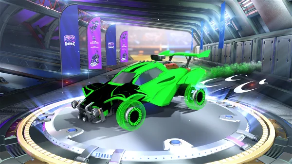 A Rocket League car design from Bonuscatss