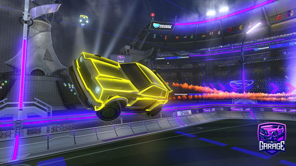 A Rocket League car design from archierolfe