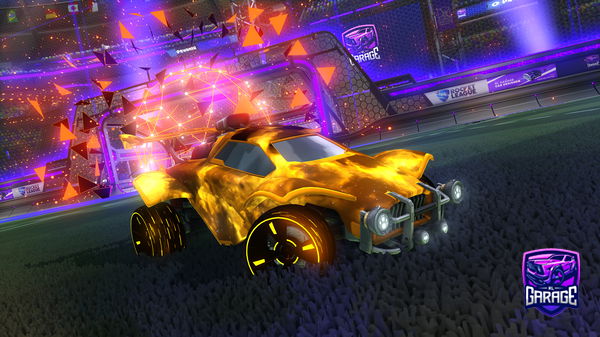 A Rocket League car design from 2C00L_4U