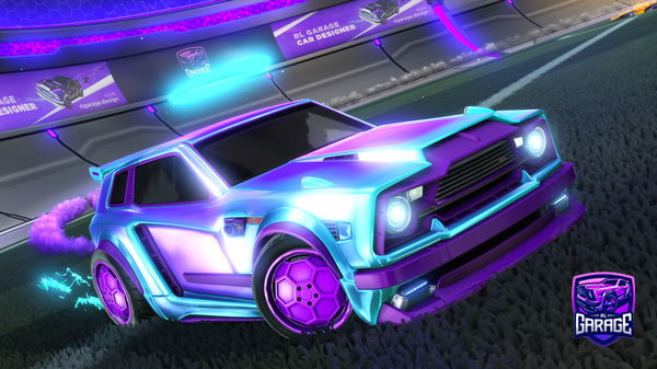 A Rocket League car design from ToAwesomeBro