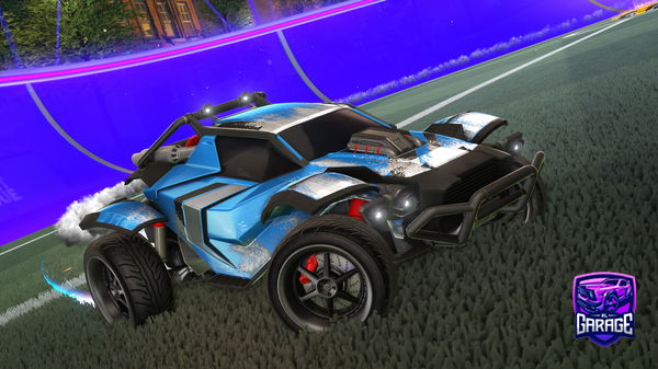 A Rocket League car design from ThePensAreMightier
