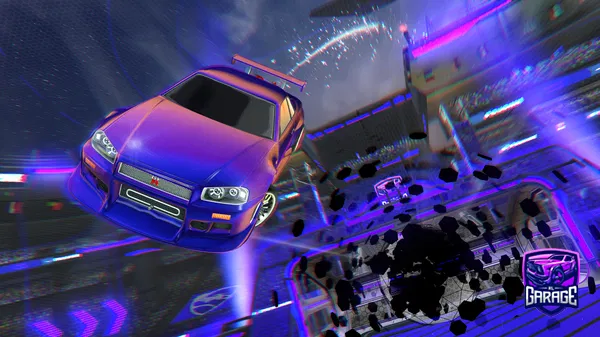 A Rocket League car design from CrmziYT