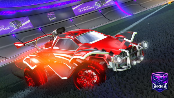 A Rocket League car design from ARCADE1859