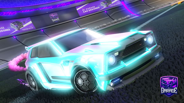 A Rocket League car design from CRYPTONSAB