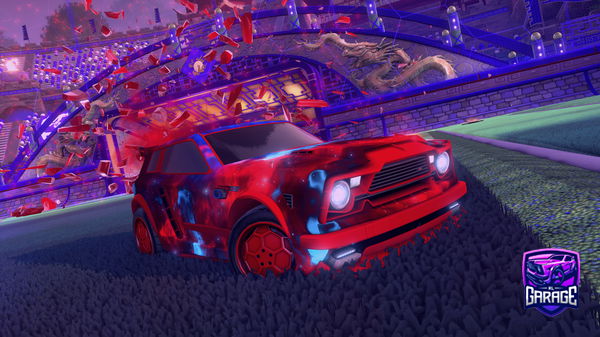 A Rocket League car design from ChadMan8624