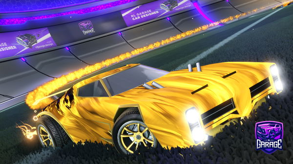 A Rocket League car design from Tekzero