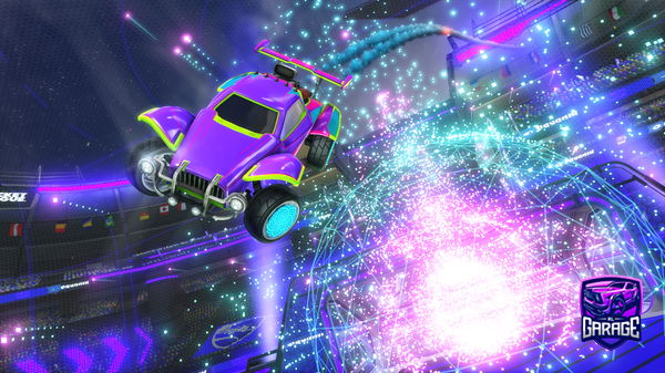 A Rocket League car design from LUKAMAKESTRADES