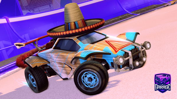 A Rocket League car design from sails_