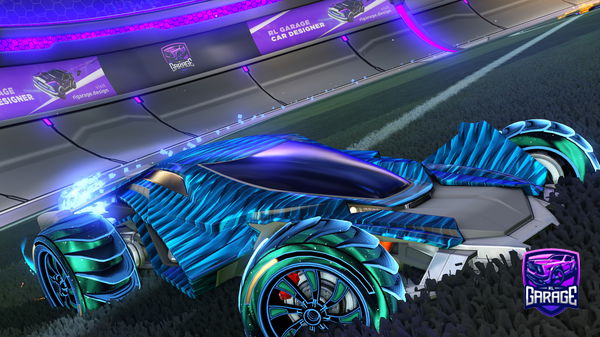 A Rocket League car design from synthase