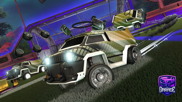 A Rocket League car design from Pacmanbear