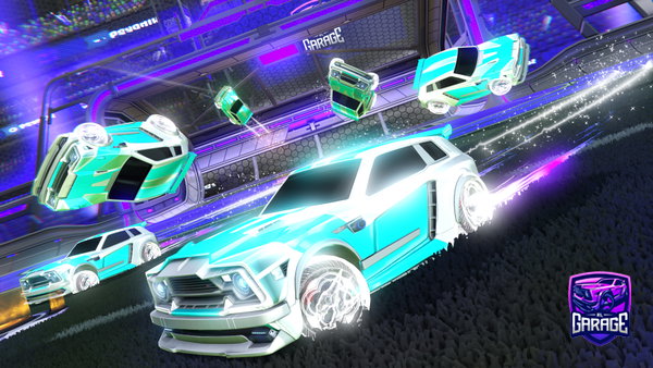 A Rocket League car design from ItzBass0